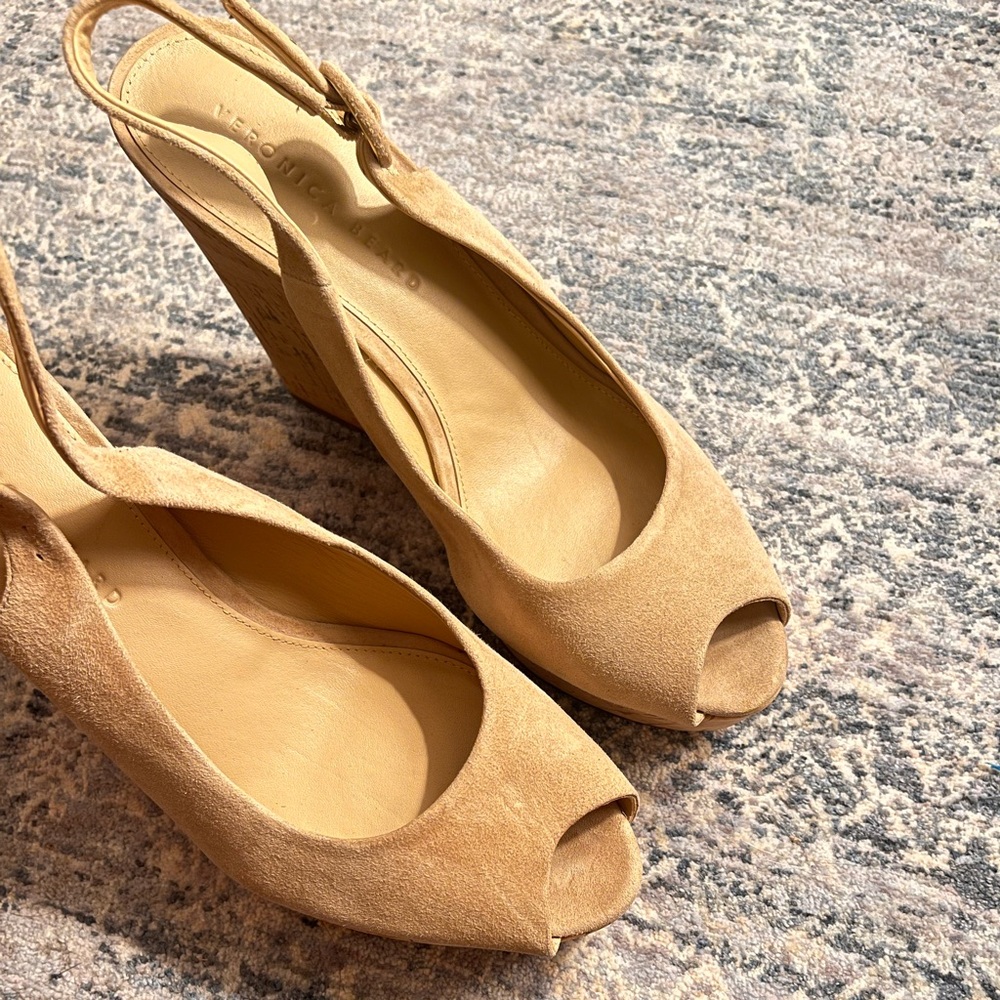 Veronica Beard Dali wedge sandals - Picture 12 of 12